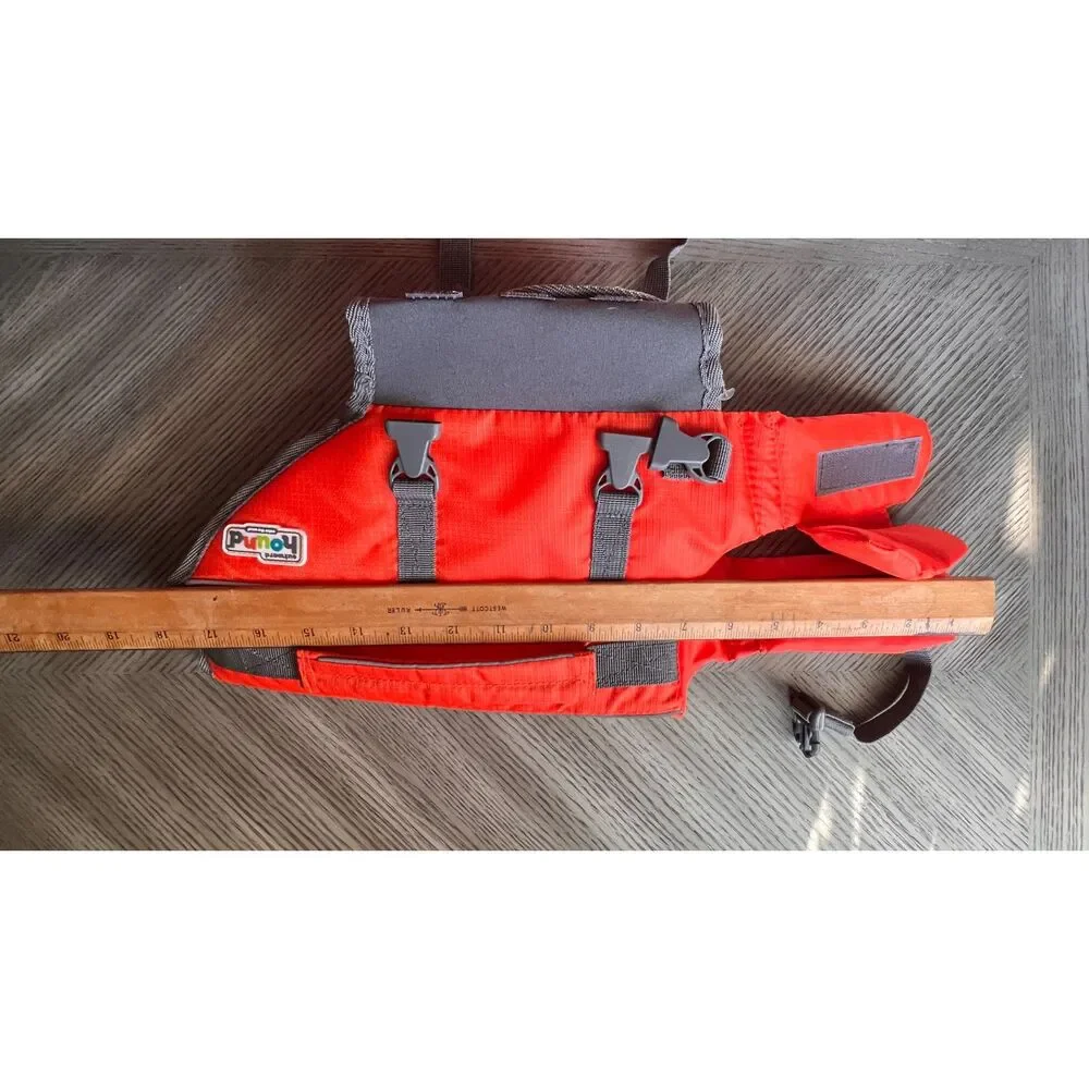 Outward Hound Granby Splash Ripstop Orange Dog Life Jacket SM